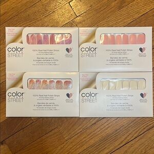 Color Street Nail Polish Strips Set